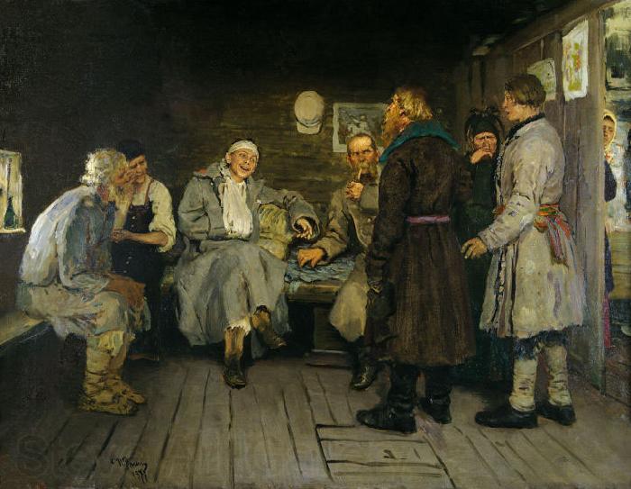 Ilya Yefimovich Repin Soldier's Tale